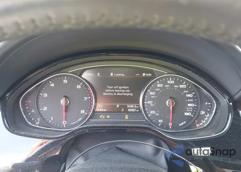 2017 Audi A8 L 3.0T z USA, uszkodzony, nr VIN WAU44AFD6HN010372